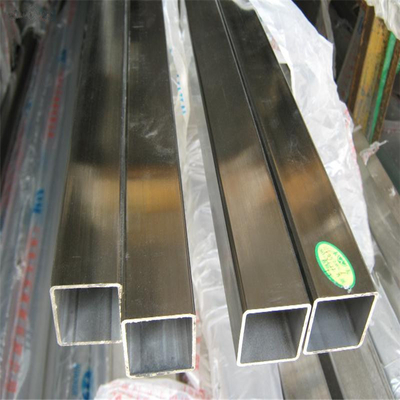 Polished Seamless Stainless Steel Pipe 201 304 316 Square Shape Weldable 904L 409L Steel Tube JIS/EN/ASIS Standards