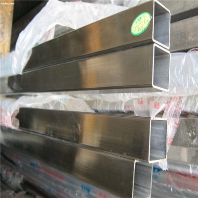 Polished Seamless Stainless Steel Pipe 201 304 316 Square Shape Weldable 904L 409L Steel Tube JIS/EN/ASIS Standards