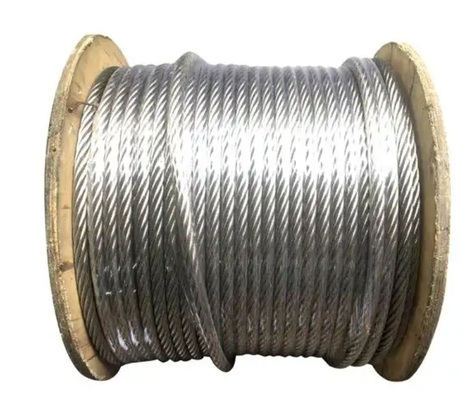 7*19 8mm 10mm 12mm 316 Stainless Steel Crane Wire Rope with Loop