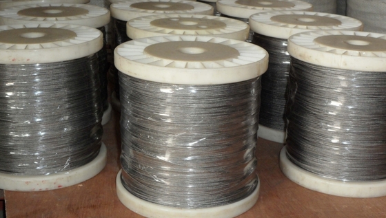 Wire Rope 7X19 Diameter 3.18mm 3.2mm 1/8inch 5000FT 12mm 7 X 7 316 Stainless Steel Wire Rope Construction Ss 304 Rope Wire 3 Mm